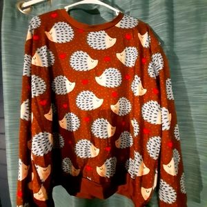 Pixie Lady Hedgehog NWT Long Sleeve. 2X